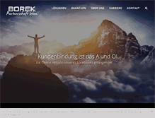 Tablet Screenshot of borekmedia.de